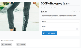 Plugin Document Produit